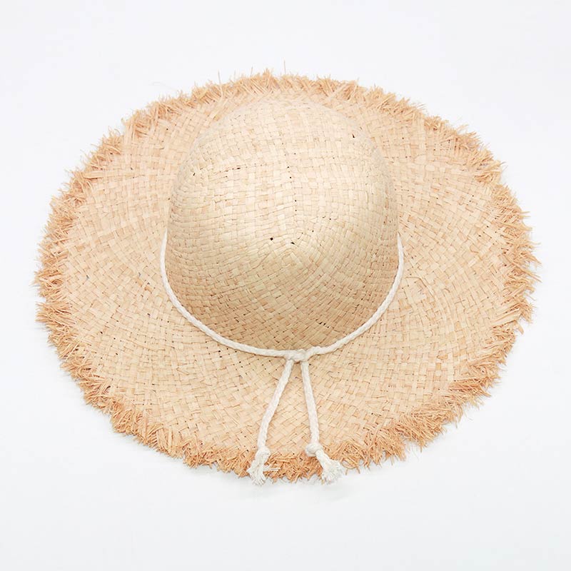 Mũ Raffia mềm màu tự nhiên cho nữ